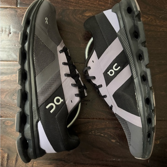 Mens ON Running Cloud Runner Iron Black Size 10.5 On Cloud - Picture 4 of 8